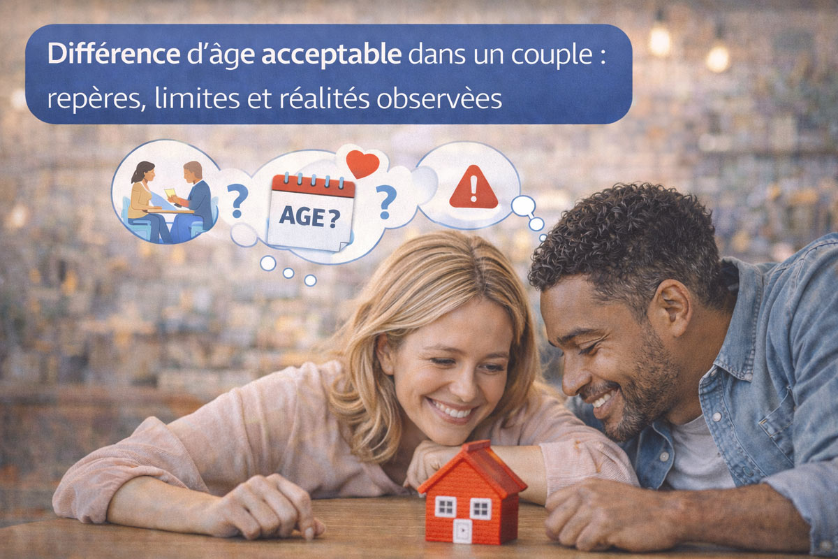 Différence d’âge acceptable dans un couple
