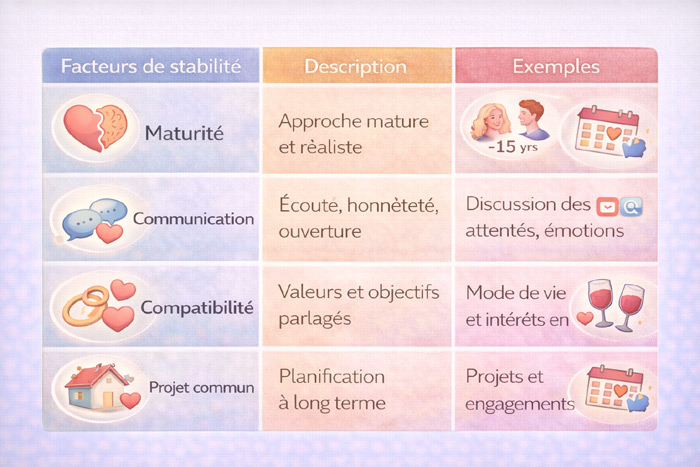 Facteurs et exemples de relation avec une femme cougar.
