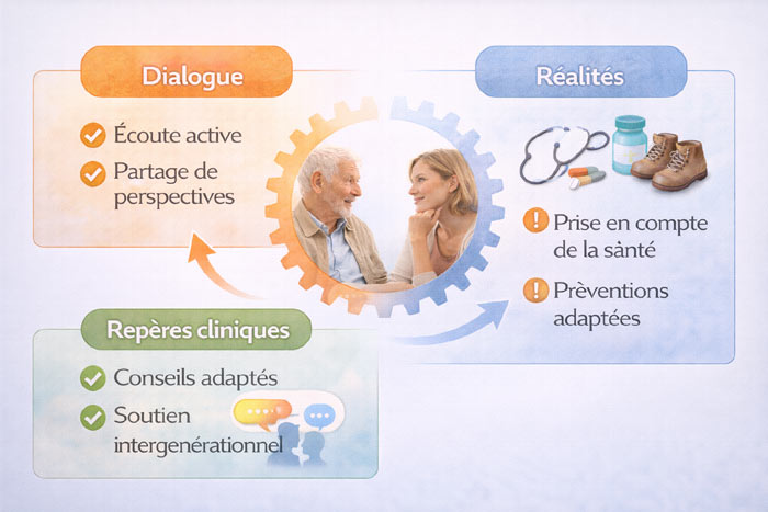Relation intergénérationnelle, les points clés.